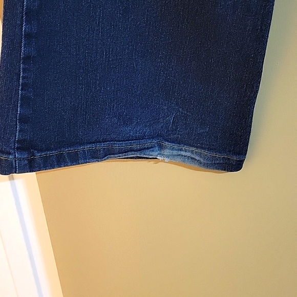 Style & Co Curvy Boot Leg Dark Wash Jeans Women's Size 14L - Picture 3 of 5